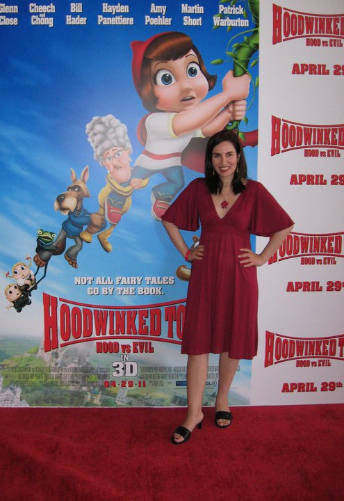 Covering the Hoodwinked Too! premiere at the Pacific Theatres at the Grove for GEM TV.