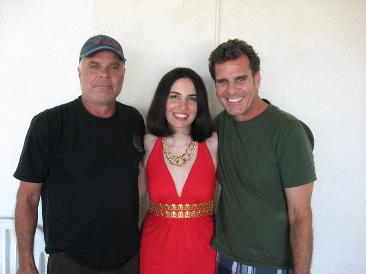 With actor Tony Moran, who was the original Mike Myers in 