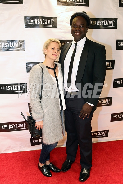 Noel Arthur and Vanessa Arthur at The Asylum premiere of Bound