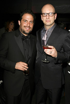 Steven Soderbergh and Brett Ratner at event of Ocean's Thirteen (2007)