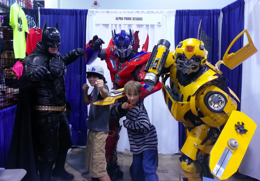 Tyler at WonderCon with his buddy Diego Josef