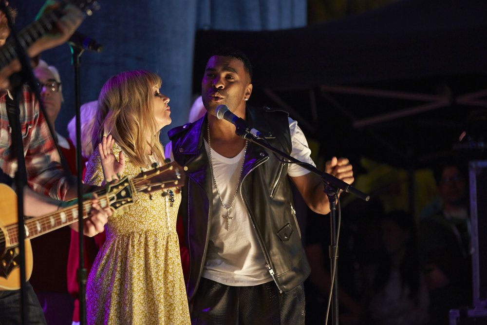 Still of Ginuwine, Kay Hanley and Letters to Cleo in Parks and Recreation (2009)