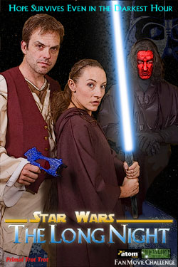 Movie poster for Star Wars fan film, The Long Night