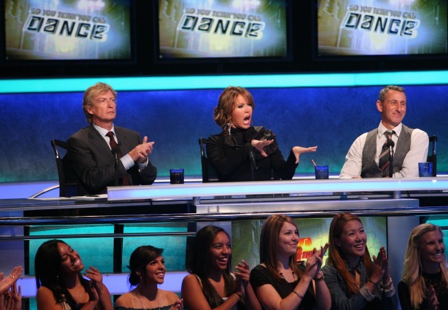 Still of Nigel Lythgoe, Adam Shankman and Mary Murphy in So You Think You Can Dance (2005)