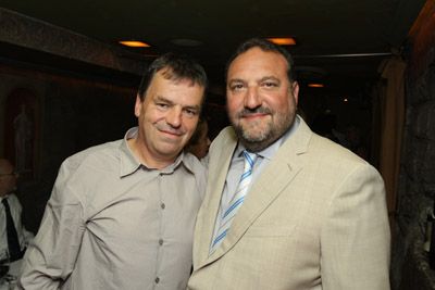 Neil Jordan and Joel Silver at event of The Brave One (2007)