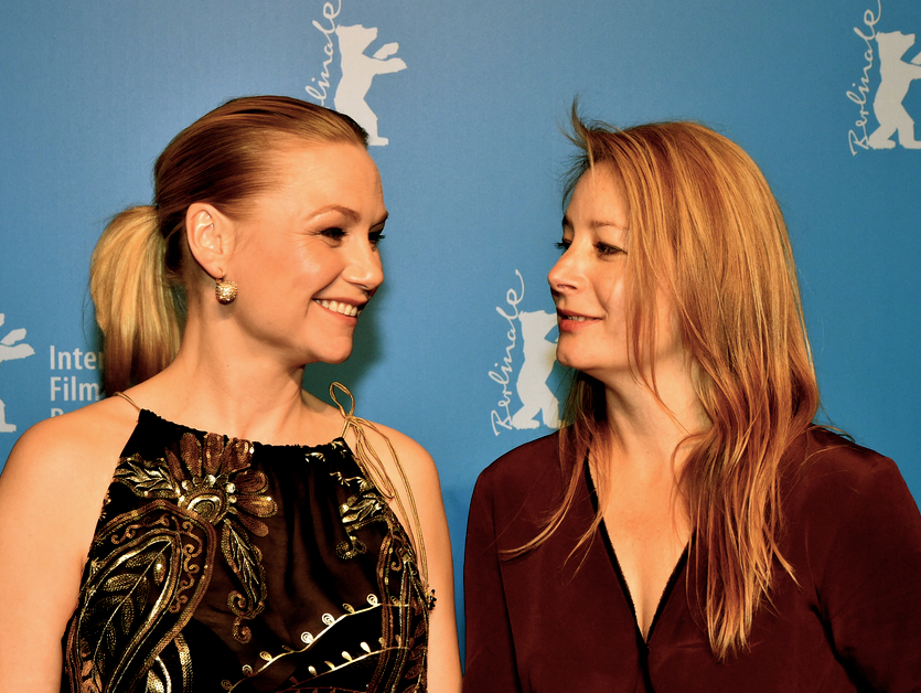 Malin Levanon and Beata Gårdeler. Berlin Film Festival 2015.