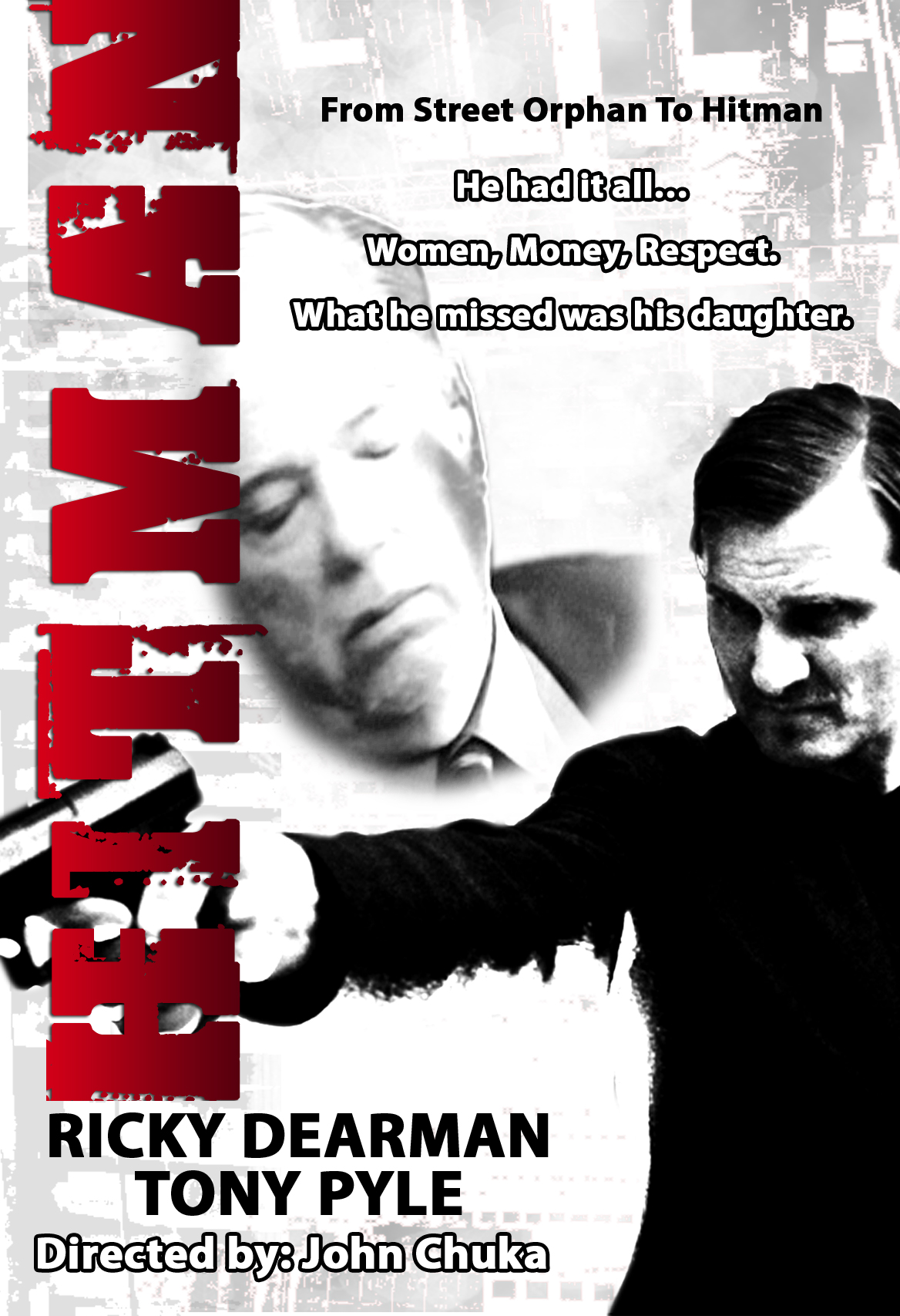 Movie Poster for 'HITMAN' Ricky Dearman & Tony Pyle - Release 2013