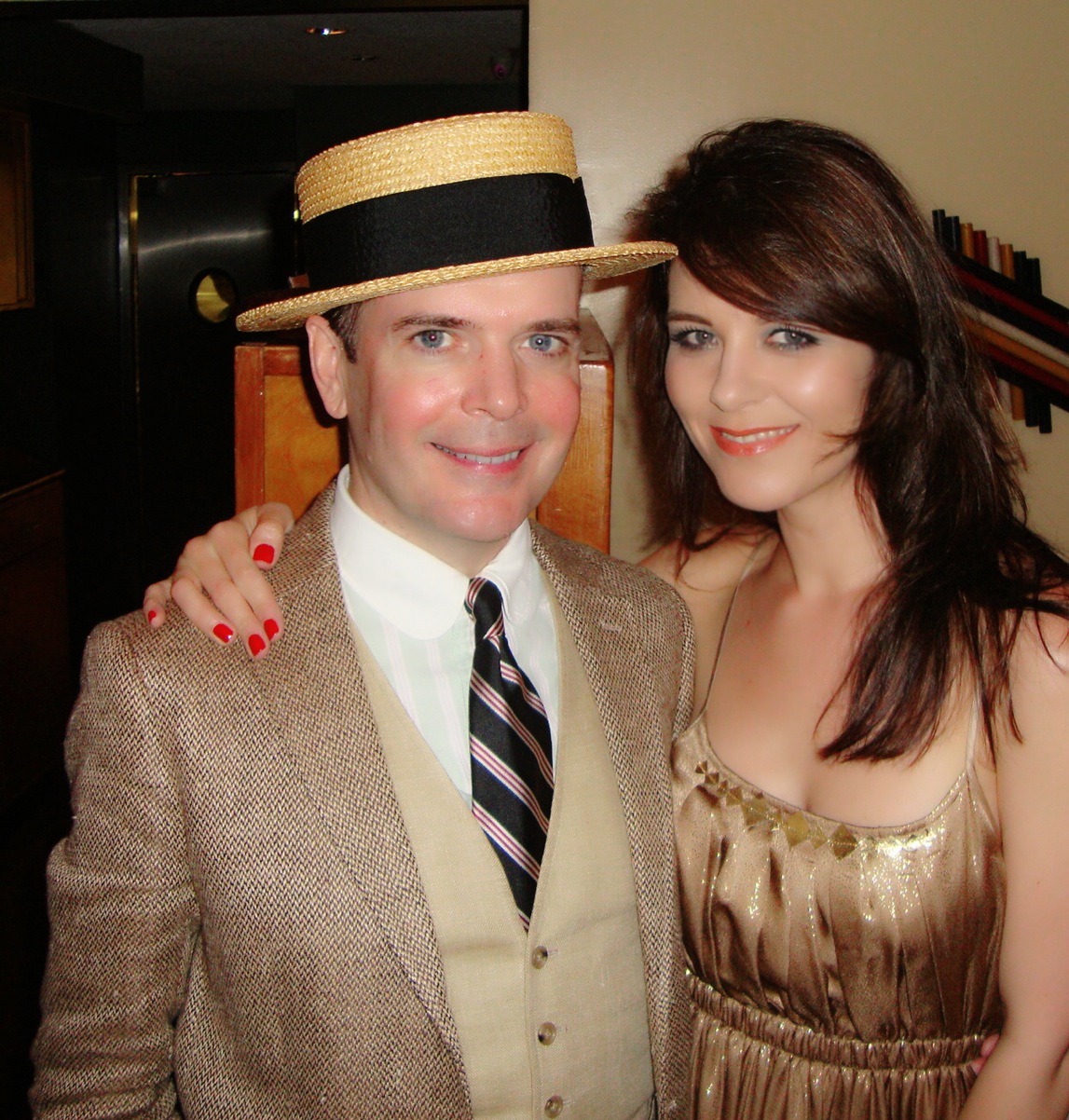 Jefferson Mays and Olja Hrustic at The Tony Awards After-Party, 2012
