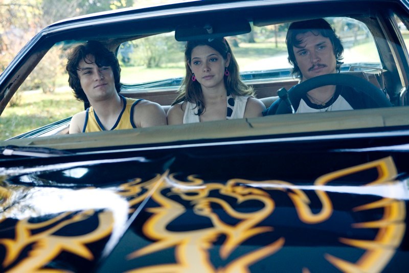 Still of Heath Freeman, Shiloh Fernandez and Ashley Greene in Skateland (2010)