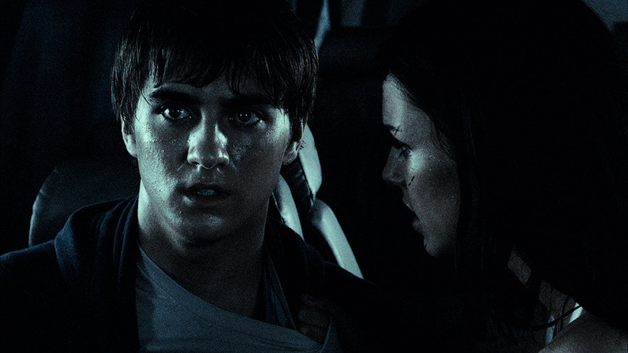 Still of Landon Liboiron and Jessica Lowndes in Altitude