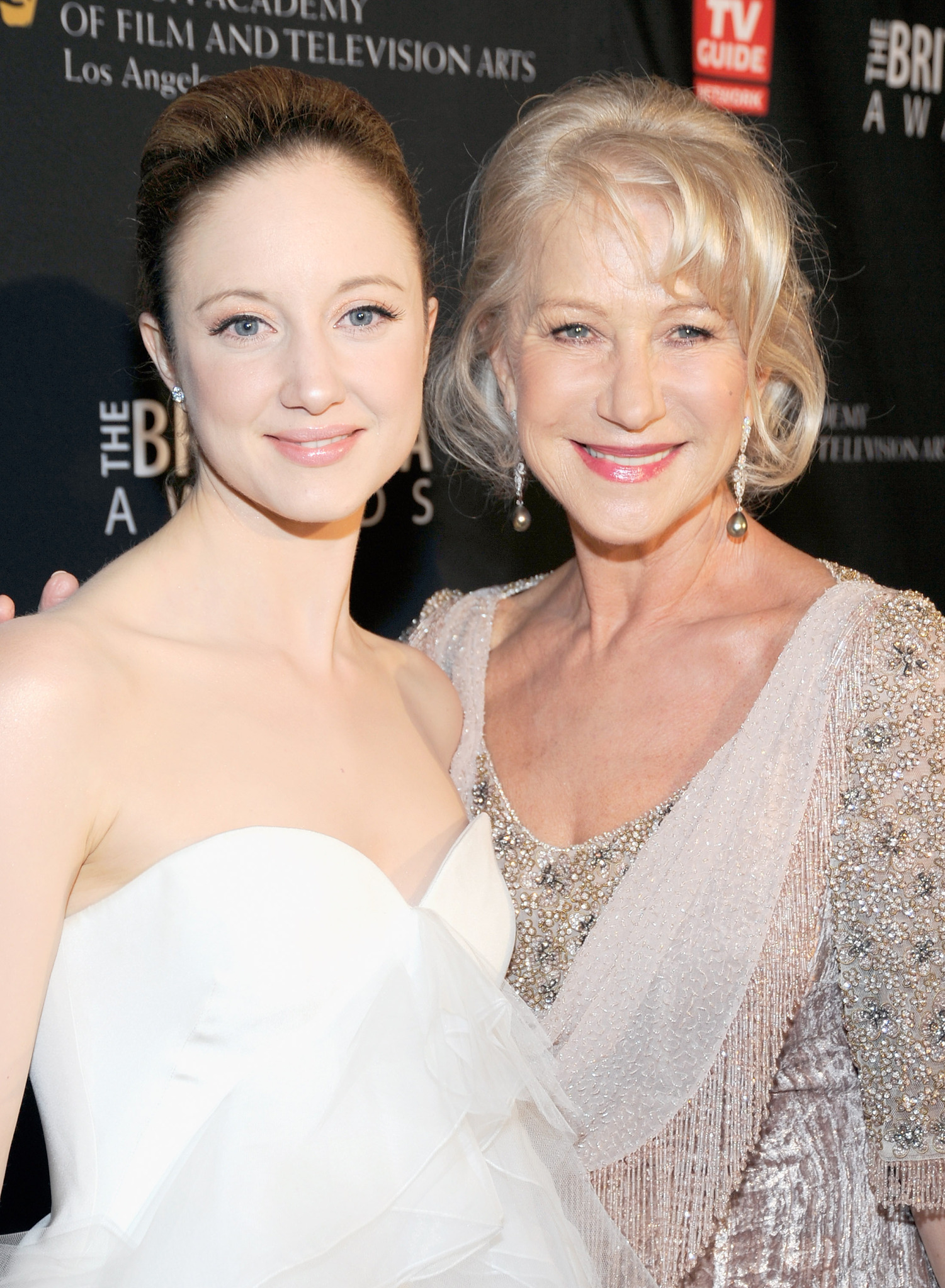 Helen Mirren and Andrea Riseborough