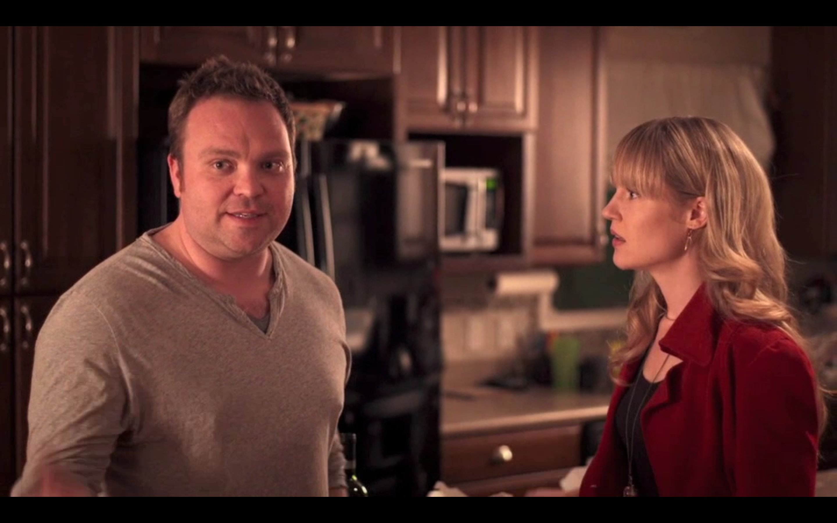 Liv von Oelreich on the set of Impulsive with the fantastic Drew Powell.