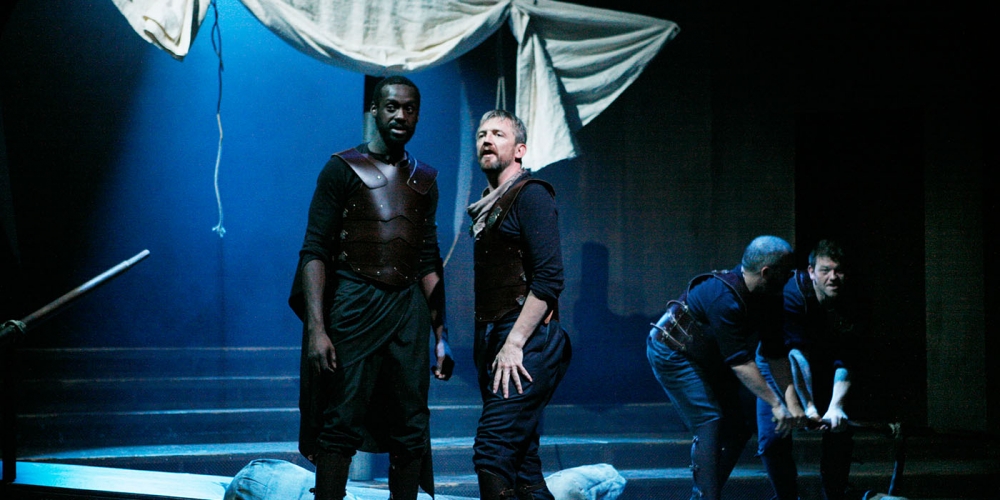 Sule Rimi & Colin Tierney in The Odyssey: Missing, Presumed Dead @ Liverpool Everyman Theatre