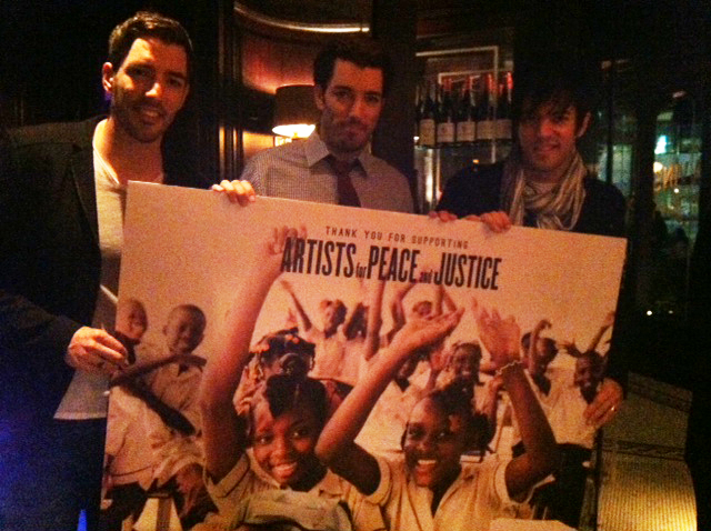 Artists for Peace and Justice event at TIFF 2012