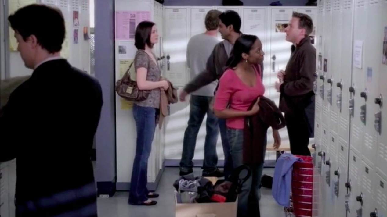 Artie O'Daly with T. R. Knight, Chyler Leigh, Candice Afia, Ajay Vidure, Joseph Williamson on GREY'S ANATOMY