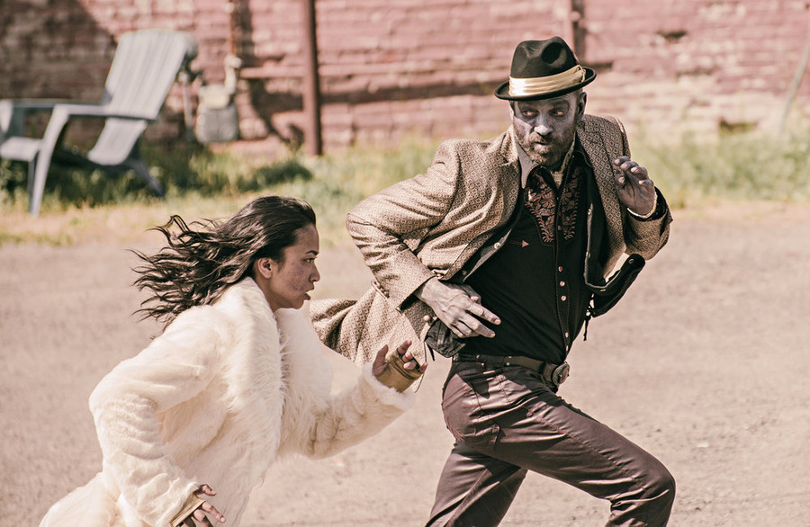 Still of Keith Allan and Pisay Pao in Z Nation (2014)