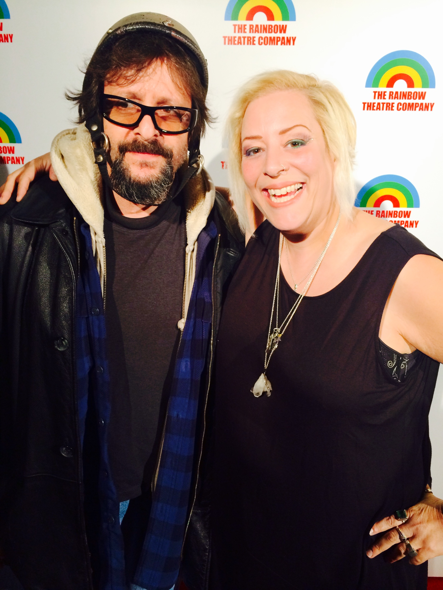 Judd Nelson and SKY Palkowitz at Edgemar Center for the Arts, November 2014