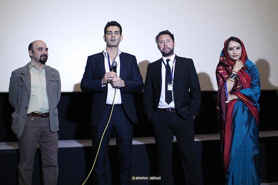 Introducing 'Utopia' at Farj International Film Festival Iran 2015.