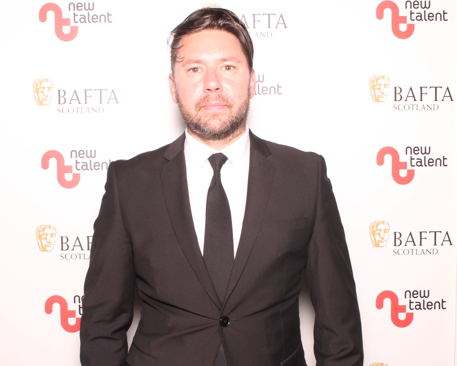 Chris Robb at the BAFTA New Talent Awards.