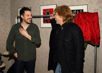Jon Bon Jovi and Brandon Flowers