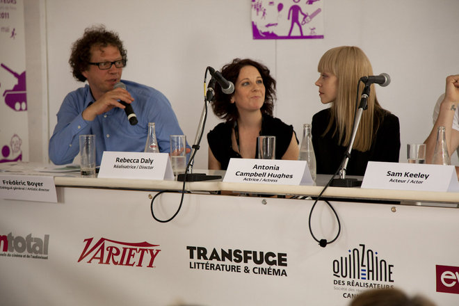 The Other Side of Sleep- press conference quinzaine. Cannes Film Fest 2011