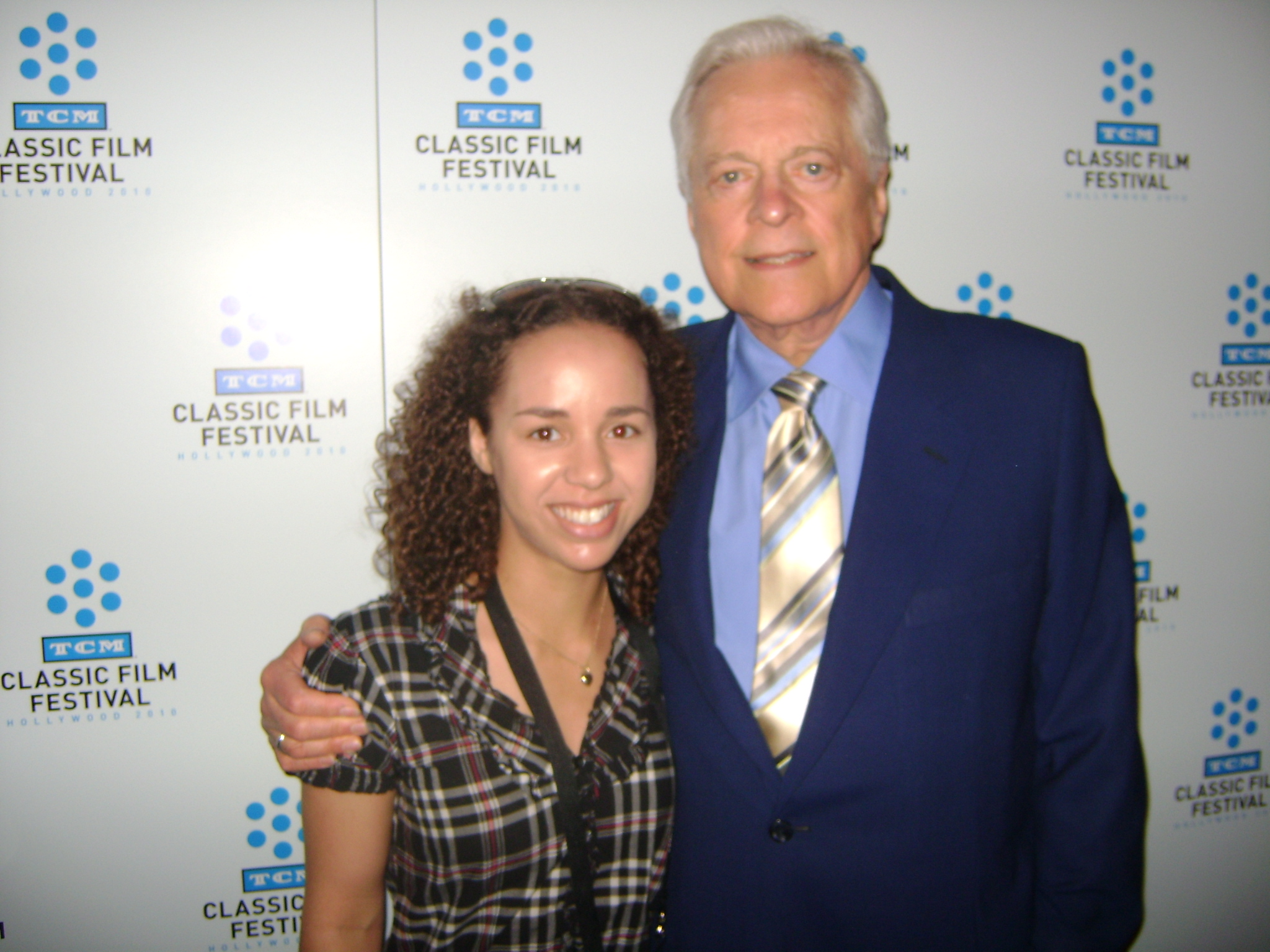 Nicole Clifford and Robert Osbourne at the 2010 TCM Classic Film Festival