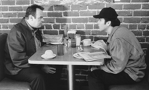 Still of Dan Aykroyd and John Cusack in Grosse Pointe Blank (1997)