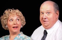 Second actors to play Fred and Ethel - Lisa Joffrey and Bill Chott in I Love Lucy Live on Stage at Greenway Theatre in Los Angeles & Las Vegas Hilton.