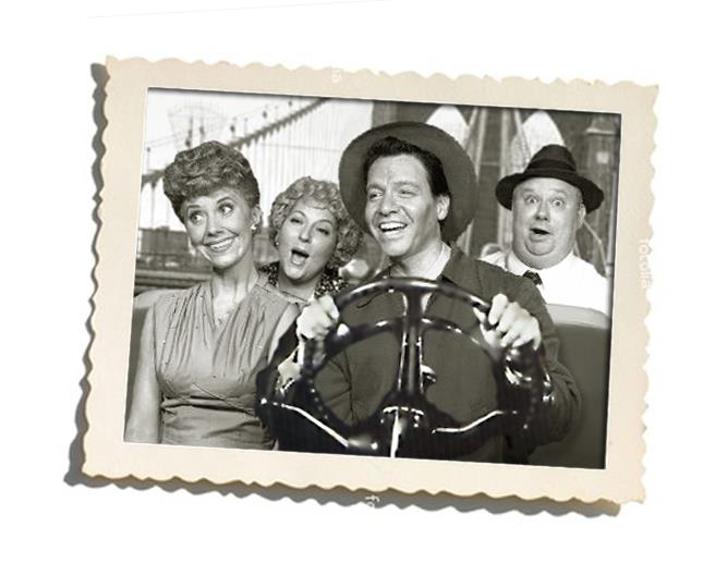 Original Los Angeles Cast of I Love Lucy Live on Stage in 