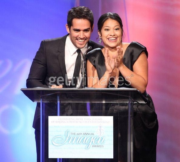 With Gina rodriguez imagen awards