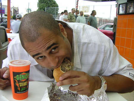 Geno's in Philly...so good.