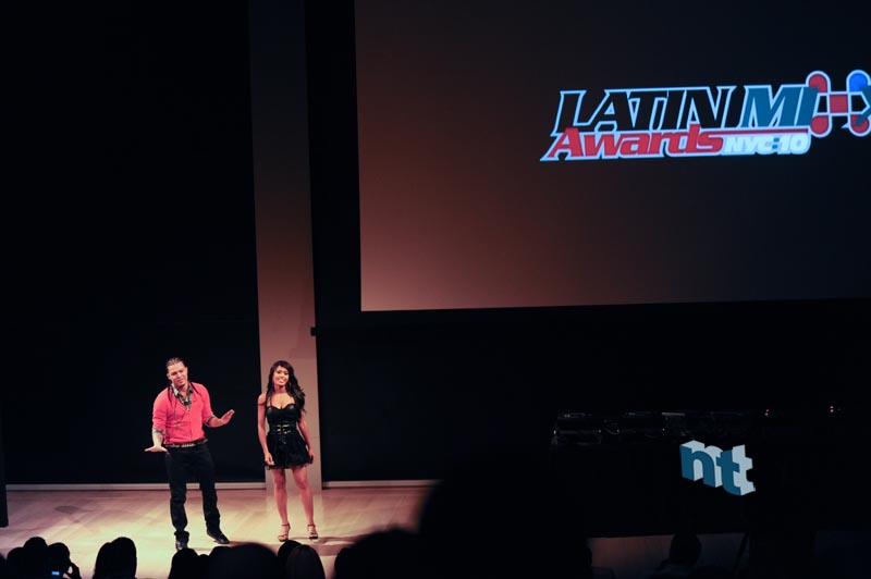 Hosting the 2010 Latin Mixx Awards