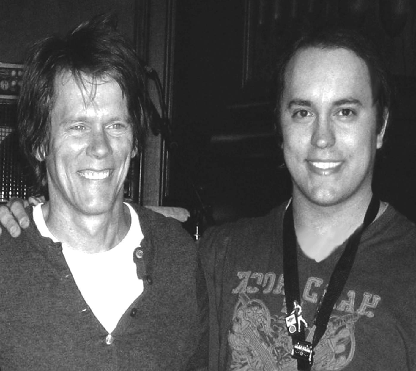 Kevin Bacon and Jimmy Drain