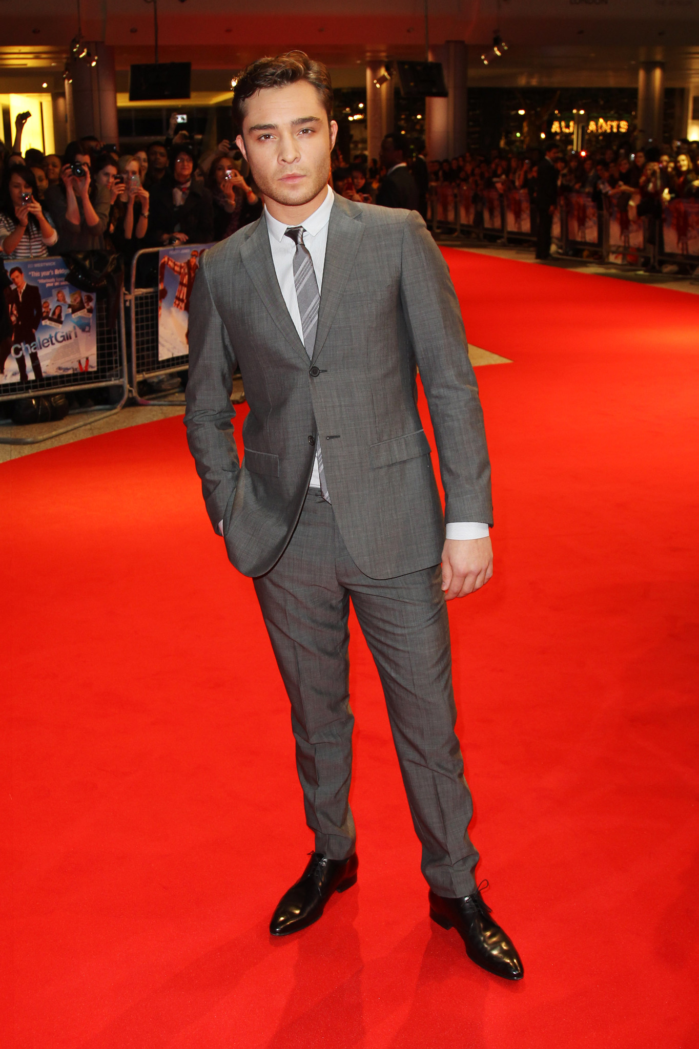 Ed Westwick at event of Chalet Girl (2011)