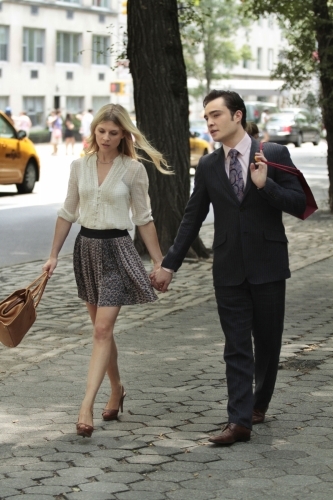 Still of Clémence Poésy and Ed Westwick in Liezuvautoja (2007)