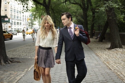 Still of Clémence Poésy and Ed Westwick in Liezuvautoja (2007)