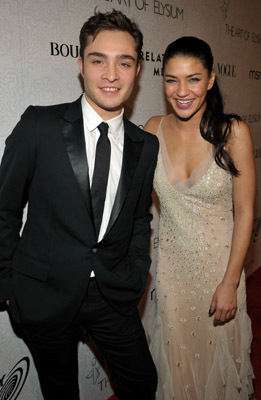 Jessica Szohr and Ed Westwick