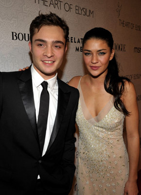 Jessica Szohr and Ed Westwick