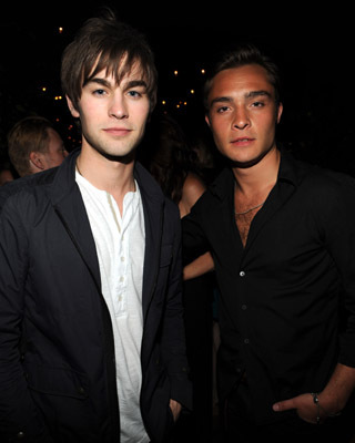 Chace Crawford and Ed Westwick