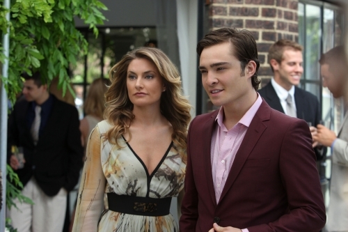 Still of Mädchen Amick and Ed Westwick in Liezuvautoja (2007)