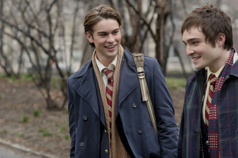 Still of Chace Crawford and Ed Westwick in Liezuvautoja (2007)