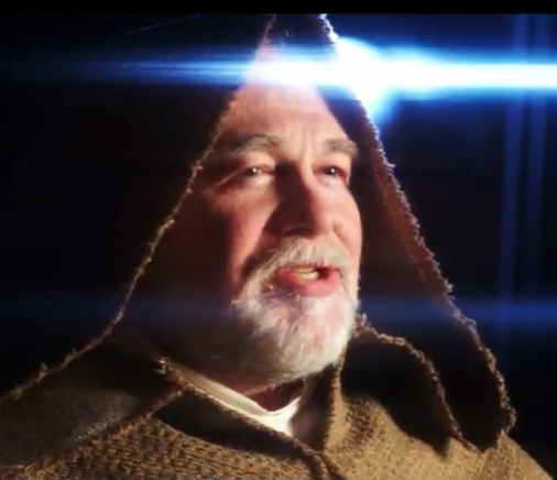 Jon W. Sparks as Obi-Wan Kenobi in trailer for Quirk Books' 