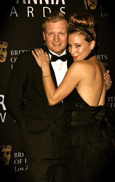 Kris Lythgoe and Becky Baeling, BAFTA Award Arrivals