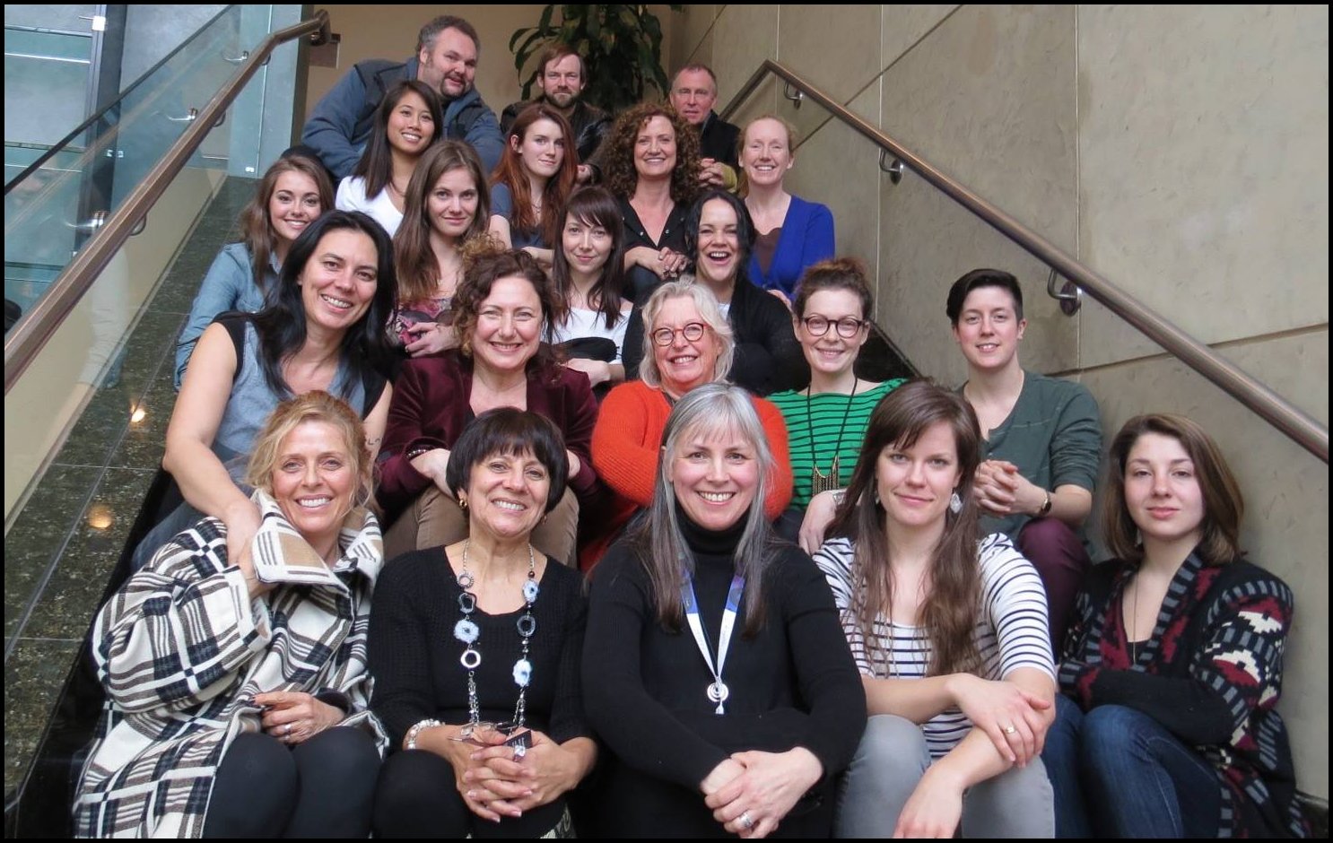 Directors, Mentors and Acting Ensemble for WIDC (Women In the Director's Chair) 2014 SIM 2.0 Writing Workshop