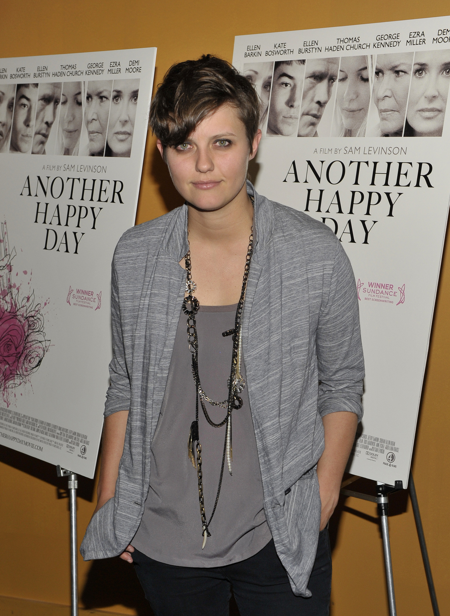 Kim Stolz at event of Another Happy Day (2011)