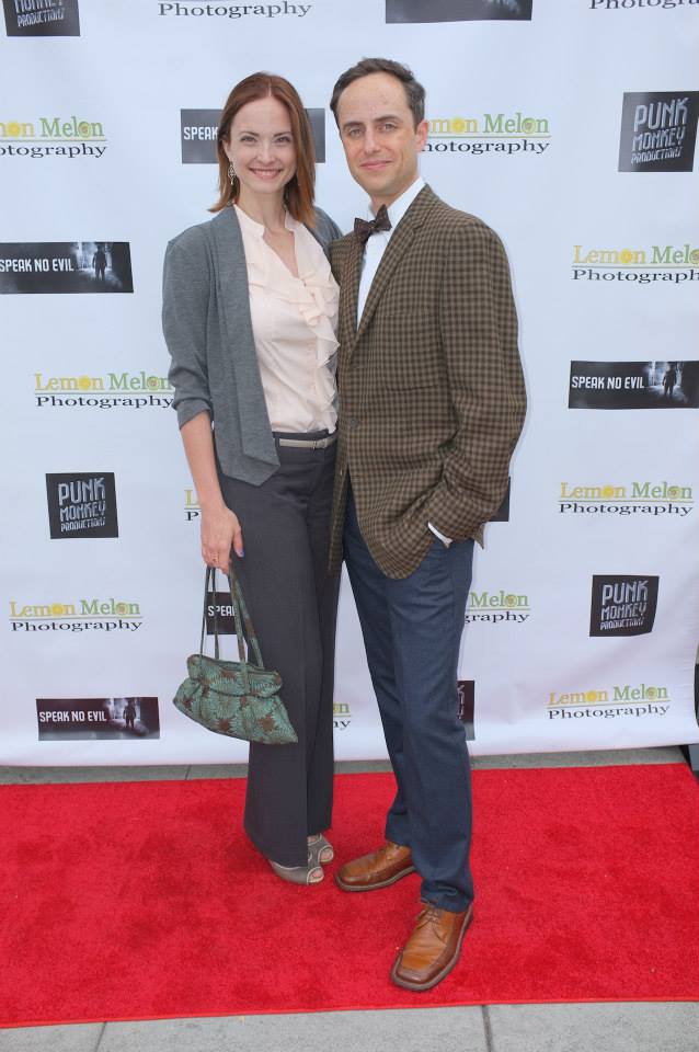 With Jason Lott at the premiere of SPEAK NO EVIL in Los Angeles