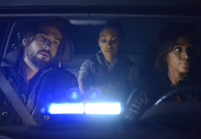 Still of Tom Mison, Nicole Beharie and Lyndie Greenwood in Sleepy Hollow (2013)