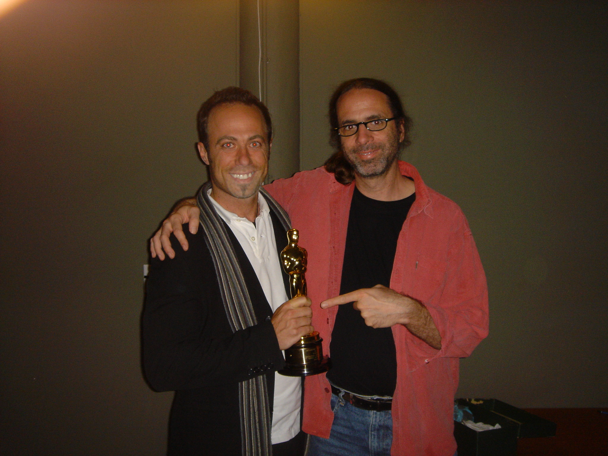 Me with Chris Landreth - Oscar winner for Directing on 