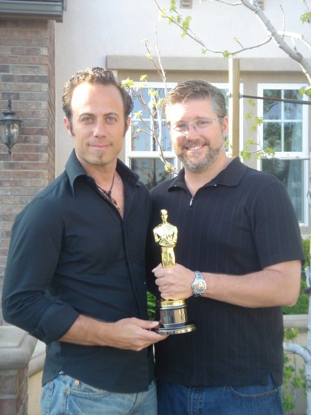 Me with Bill Westenhofer - Oscar winner for visual effects supervisor when we were working at Rhythm & Hues