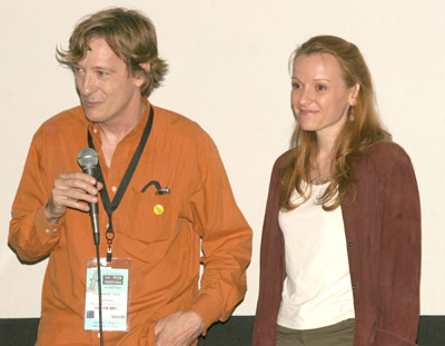 Chris Paine and Chelsea Sexton at event of Who Killed the Electric Car? (2006)